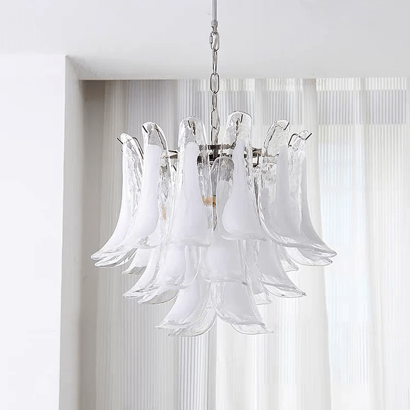 Murano Glass Petals Chandelier