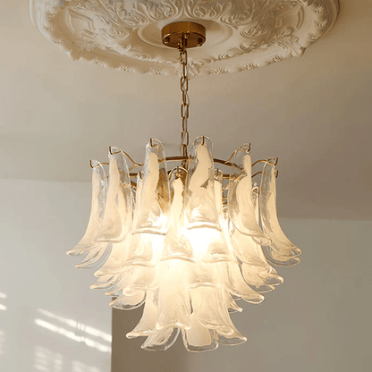 Murano Glass Petals Chandelier