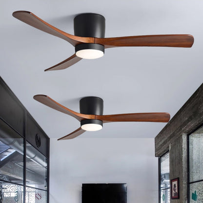 Nordic Wooden 42"/48"/52" Ceiling Fan Light