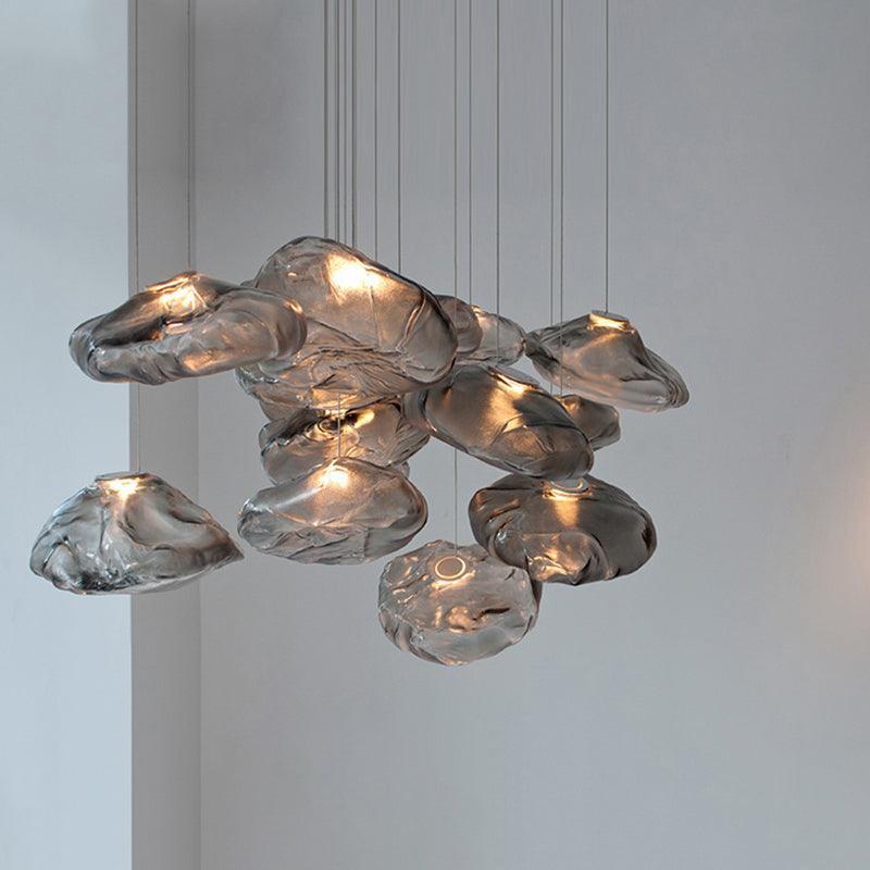 Blown Glass Random Pendant Light