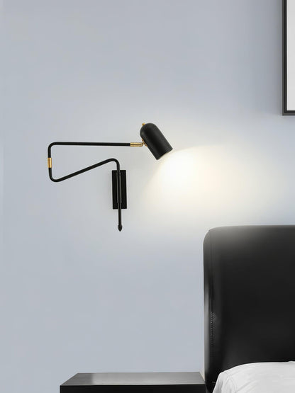 Adjustable Arm Reading Wall Lamp