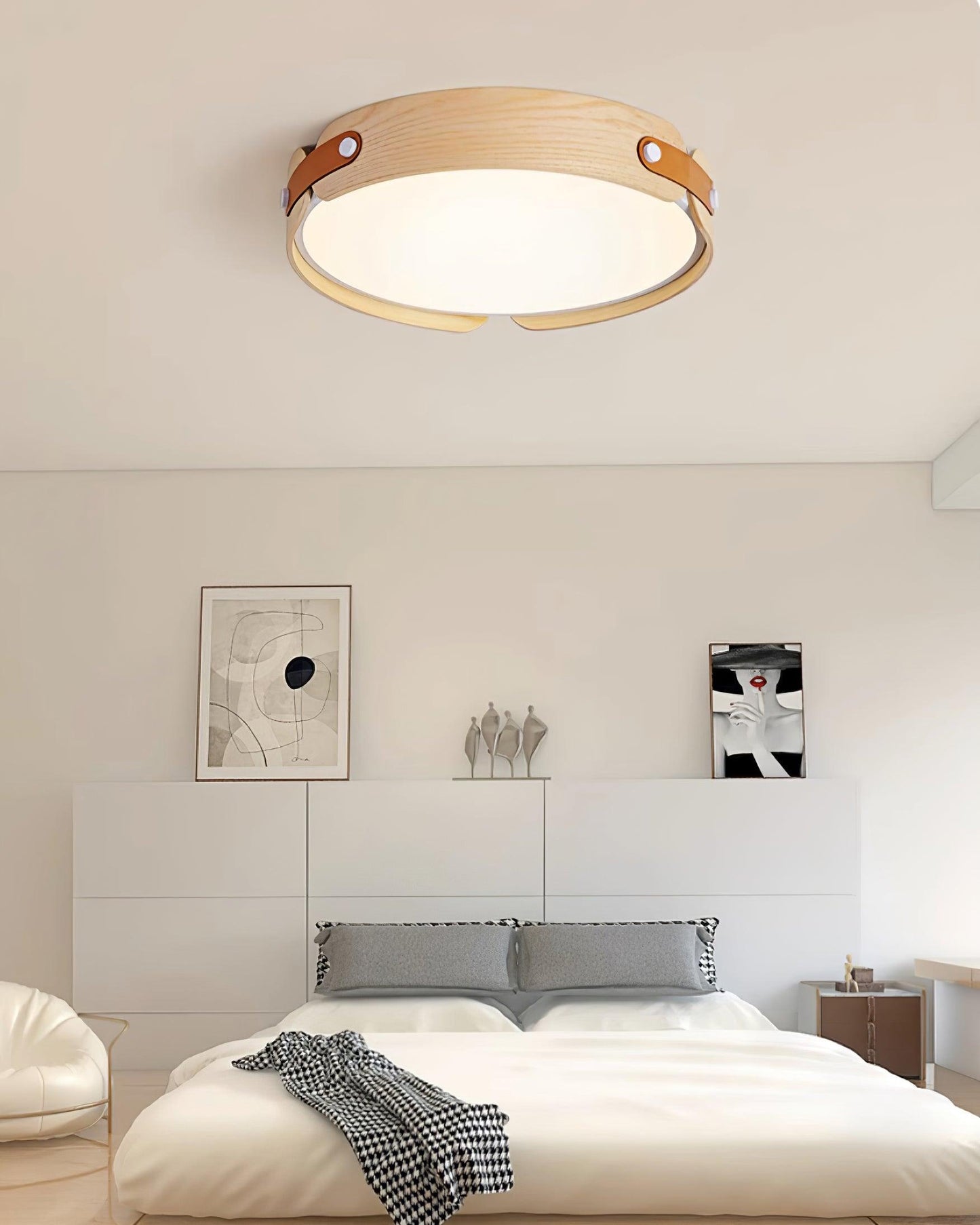 Aiwen Wood Ceiling Light