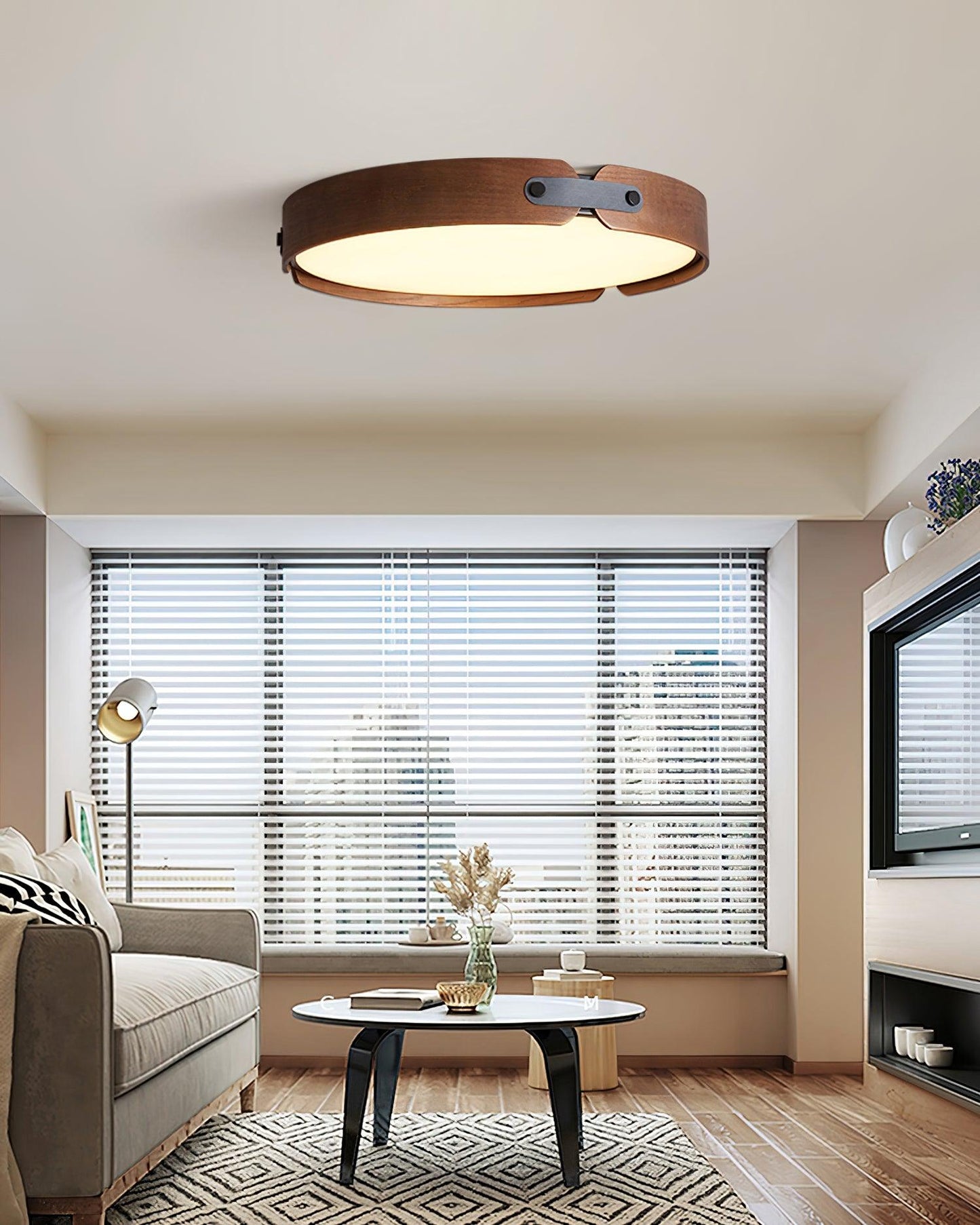 Aiwen Wood Ceiling Light