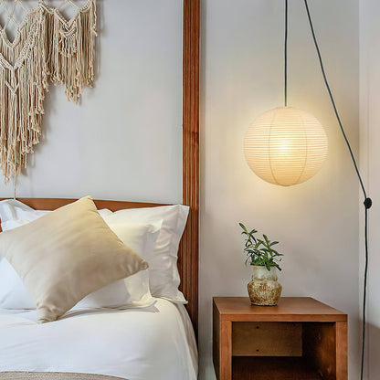 Akari A Round Swag Light