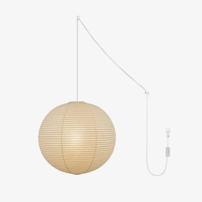 Akari A Round Swag Light