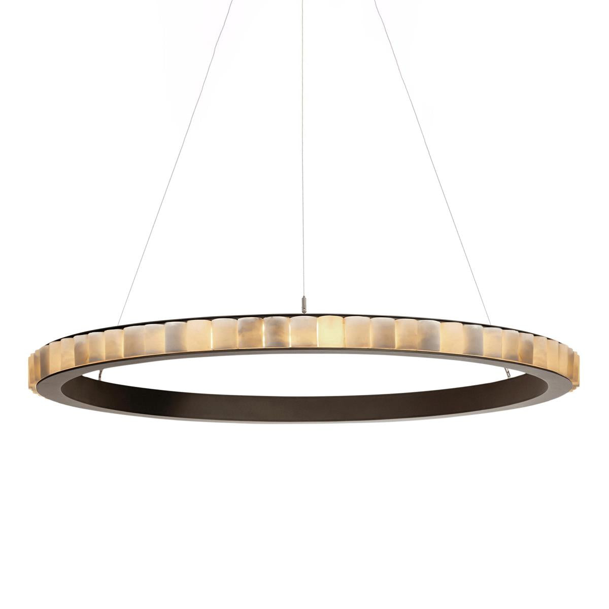 Alabaster Avalon Halo Chandelier