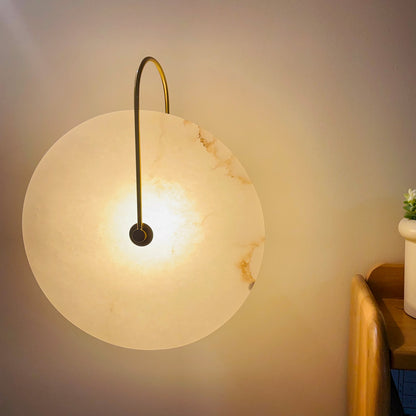 مصباح حائط LED من المرمر 