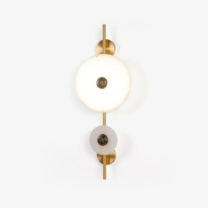 Alabaster Eclipse Wall Light