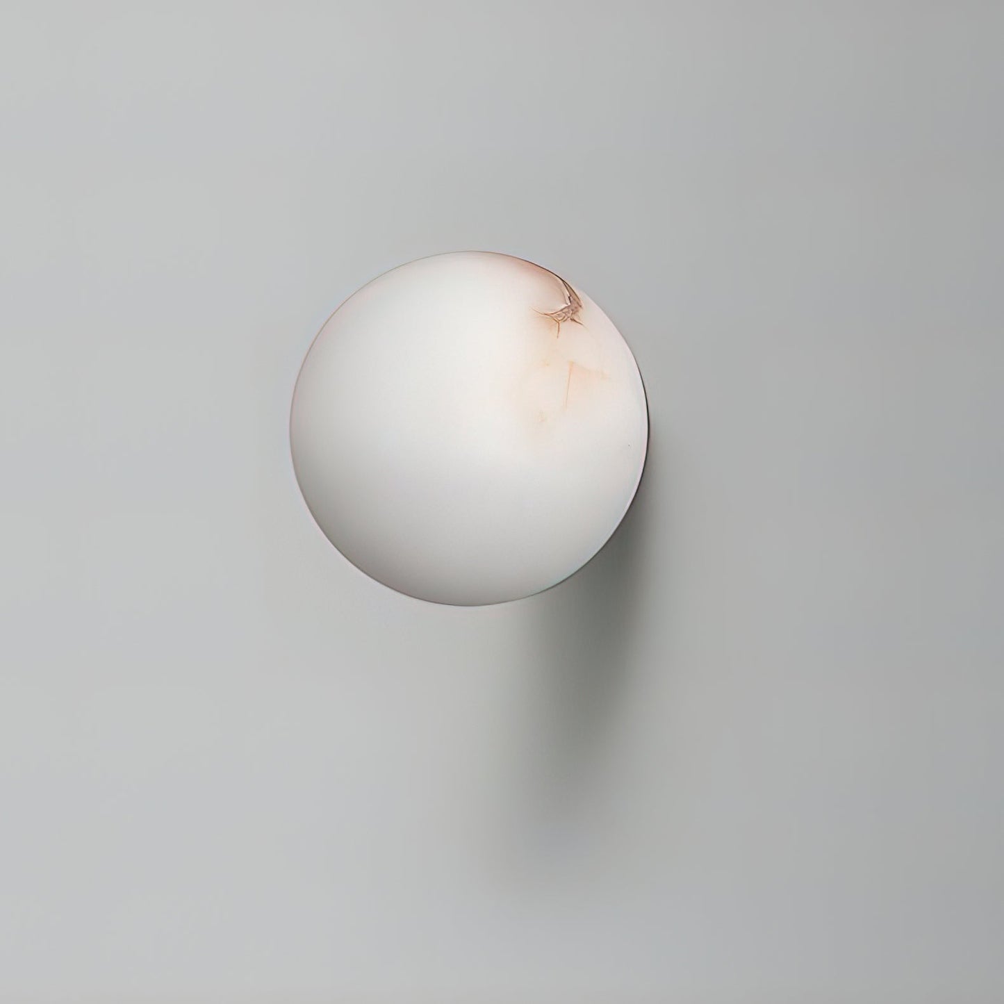 Alabaster Mini Orb Wall Lamp