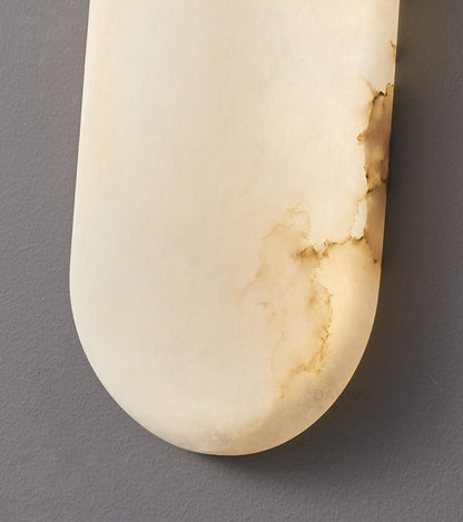 Alabaster Pill Wall Light