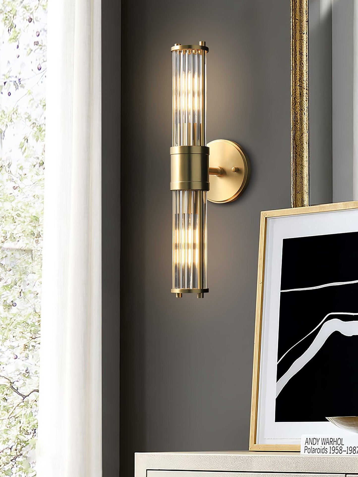 Allen Brass Wall Lamp