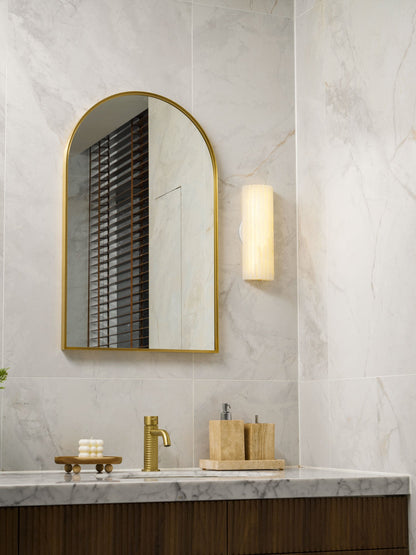 Alvia Alabaster Wall Light