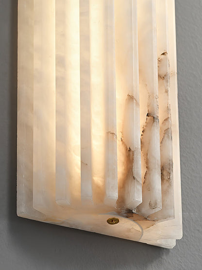 Alvia Alabaster Wall Light