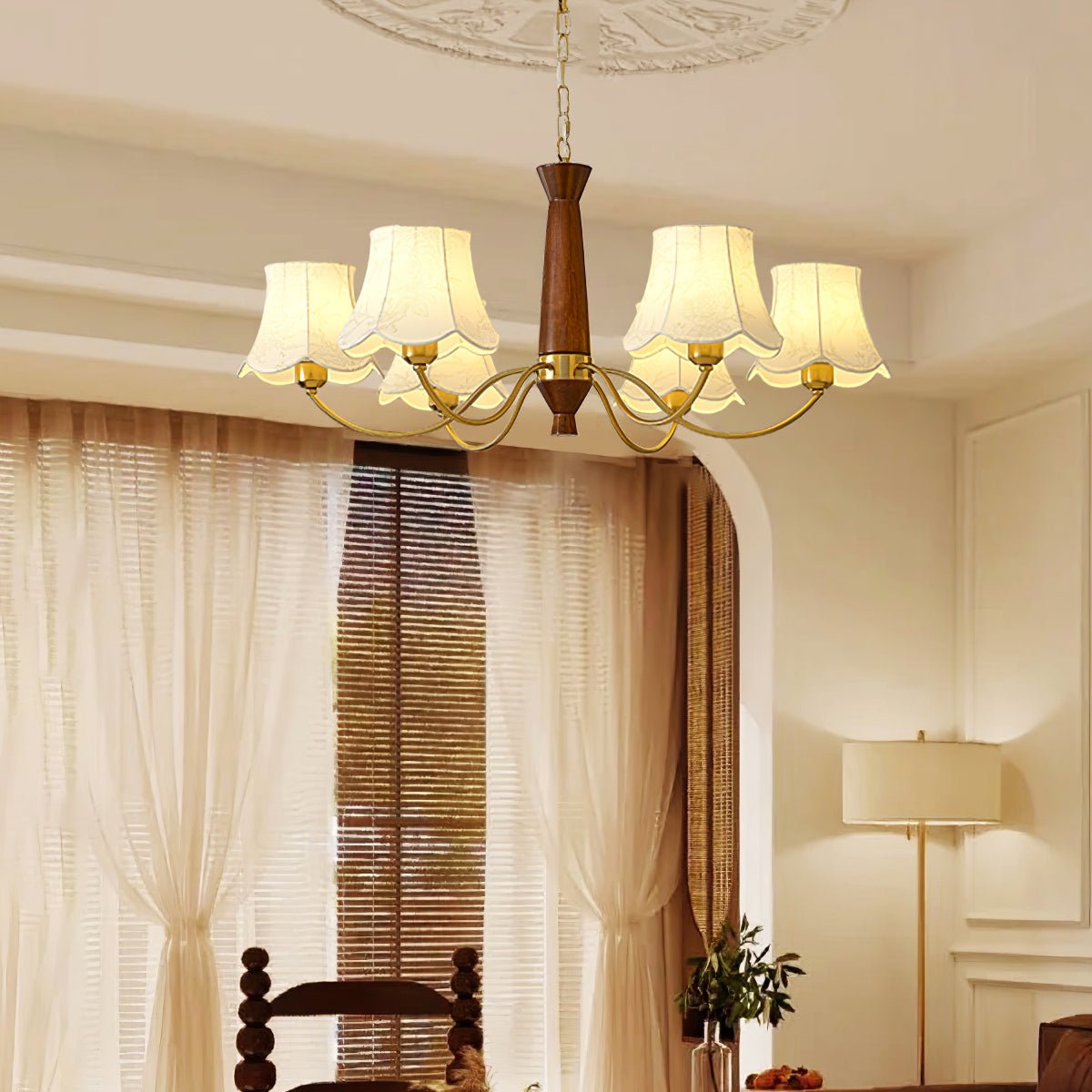 Alyssa Fabric Chandelier