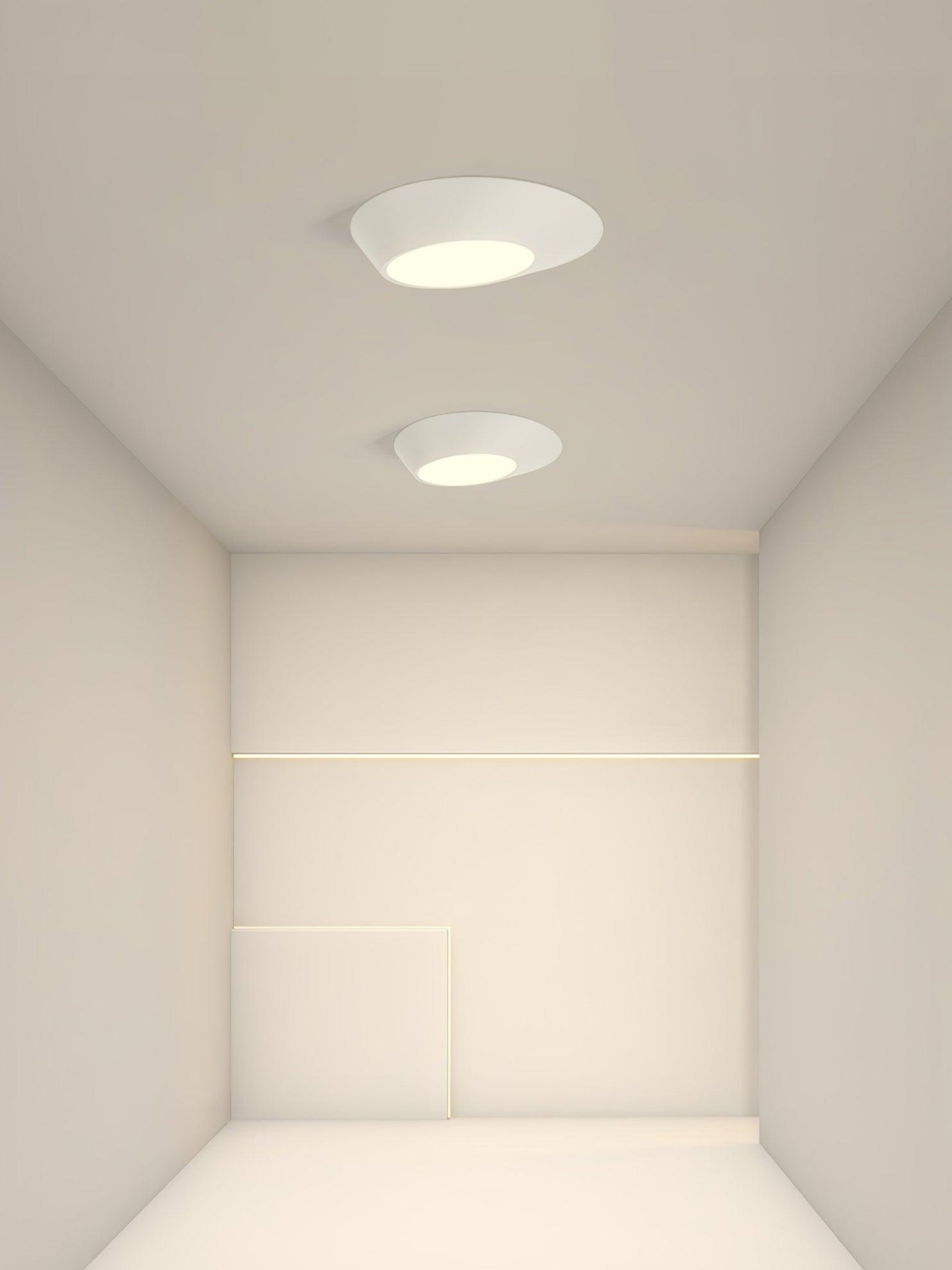 Angled Ceiling Light