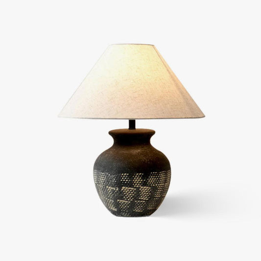 Ansel Keramik-Tischlampe