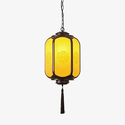 Antique Lantern Outdoor Pendant Light