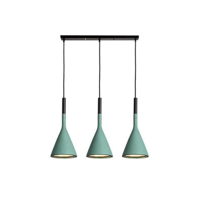 Conical Concrete Pendant Light