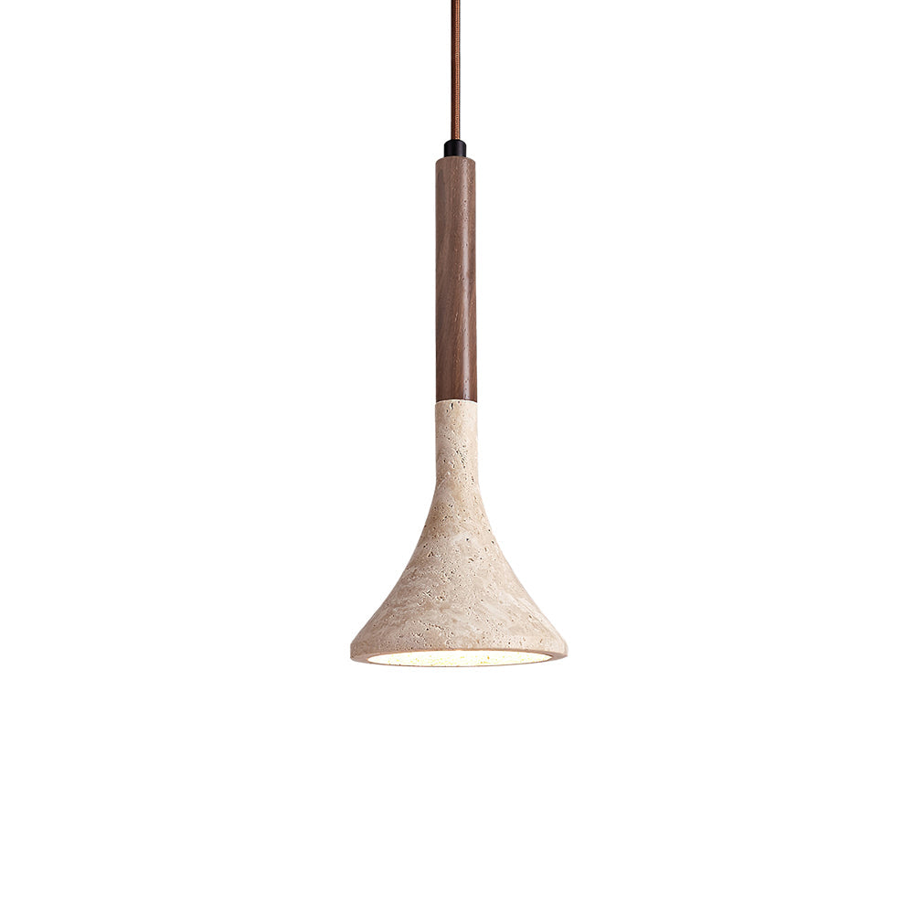 Aplomb Travertine Pendant Lamp