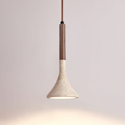 Aplomb Travertine Pendant Lamp