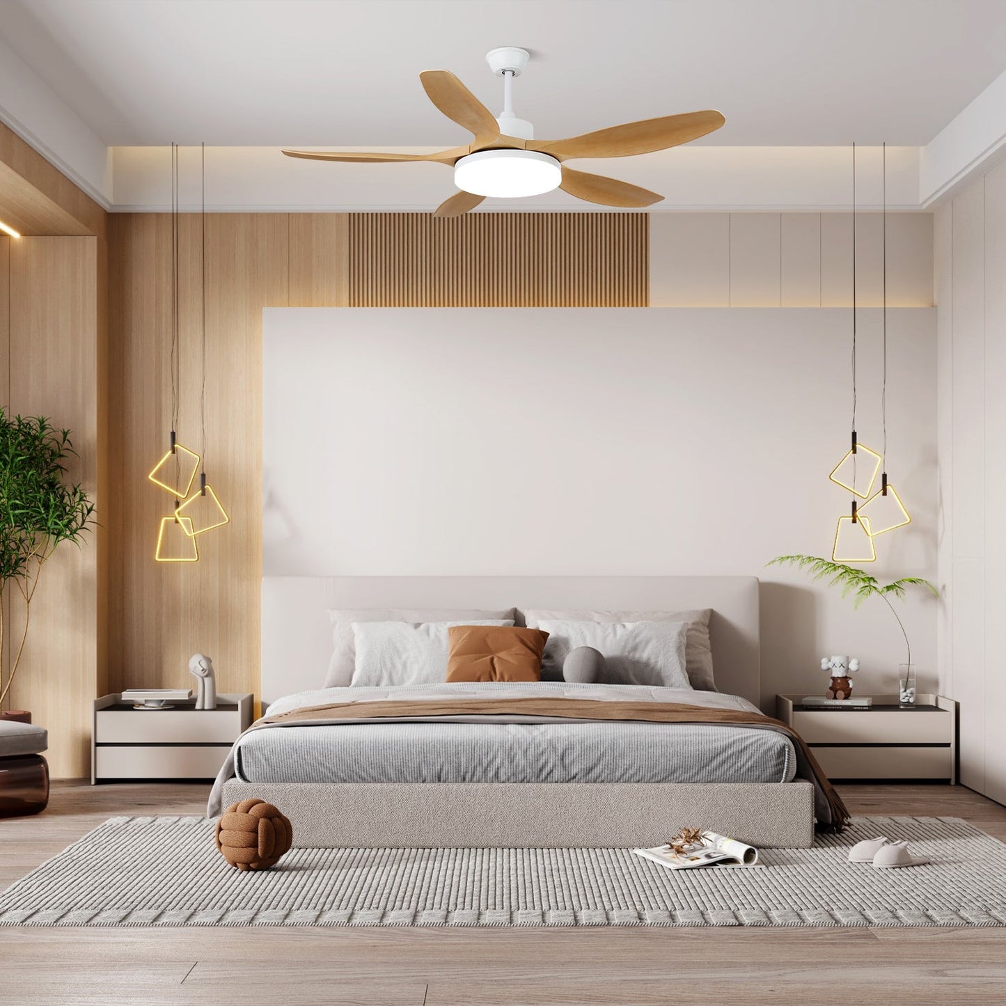 Keltis 42"/52" Ceiling Fan Light