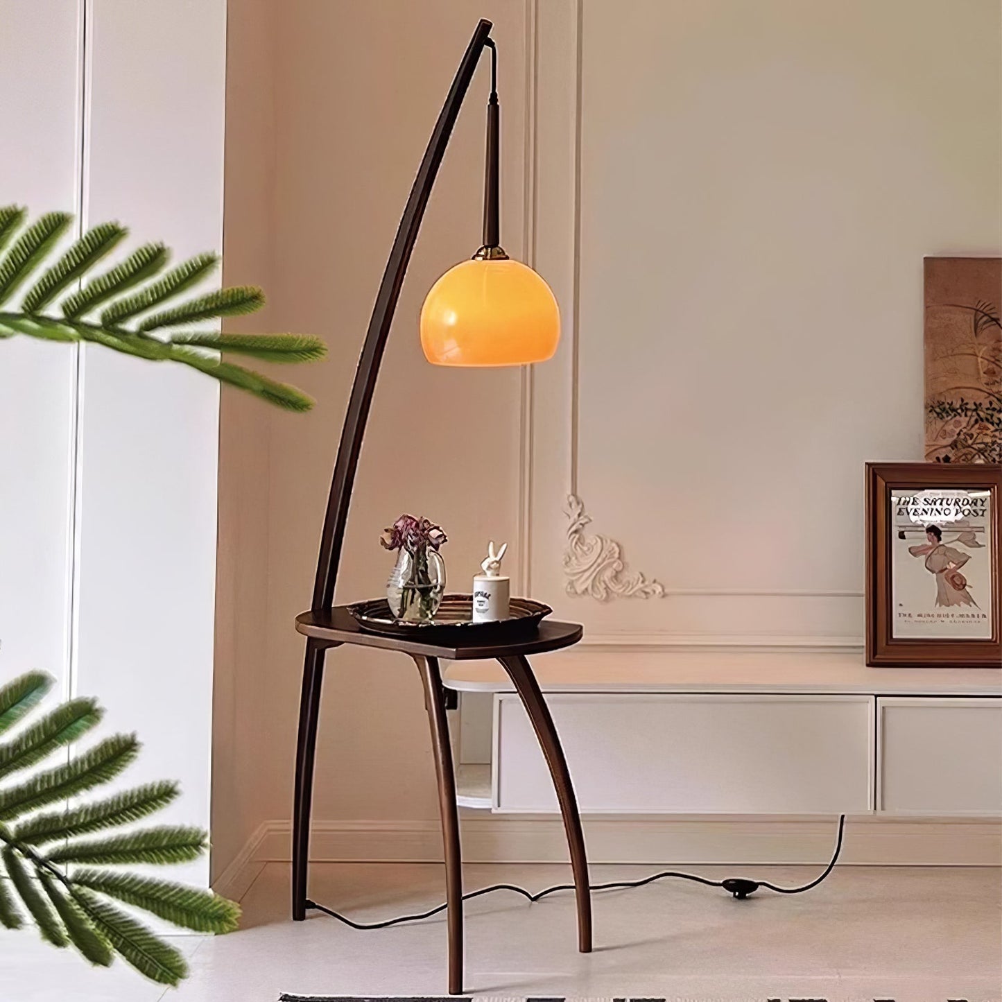 Arc Sphere Floor Lamp