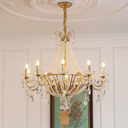 Arcadia Gold Chandelier