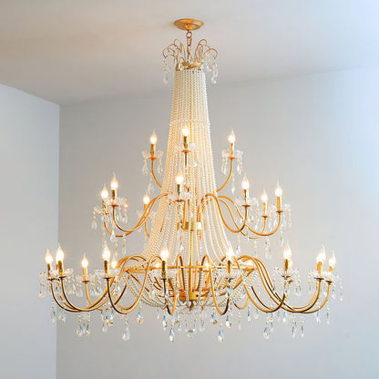 Arcadia Gold Chandelier