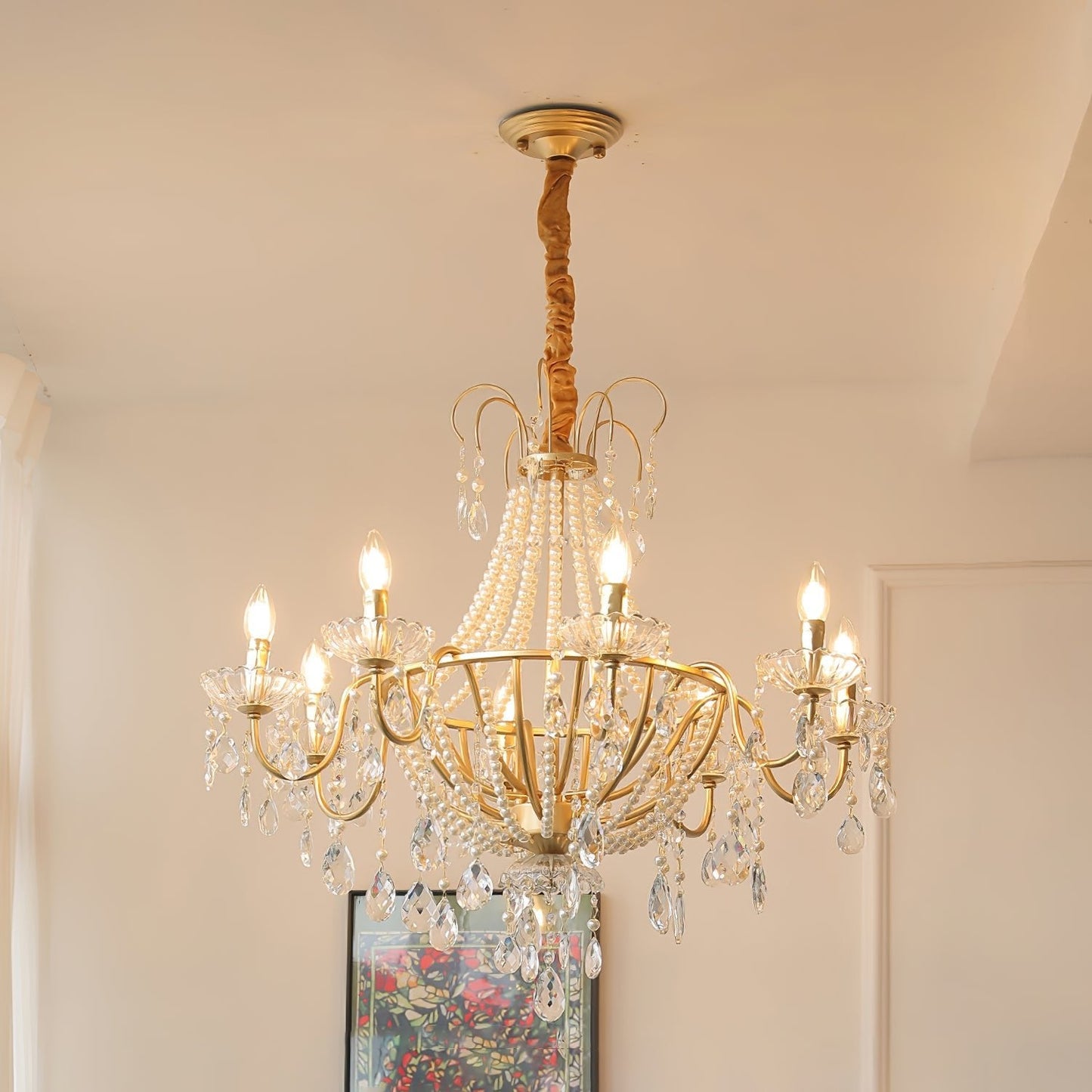 Arcadia Gold Chandelier