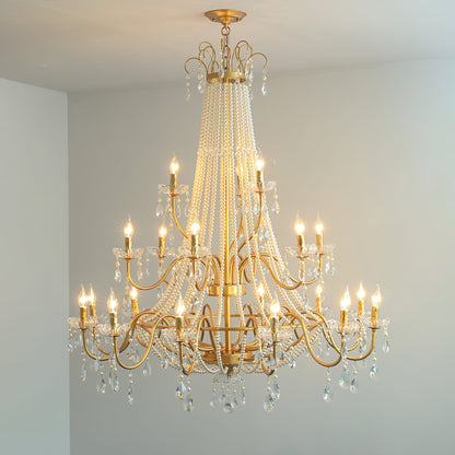 Arcadia Gold Chandelier