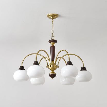 Arched Globe Chandelier