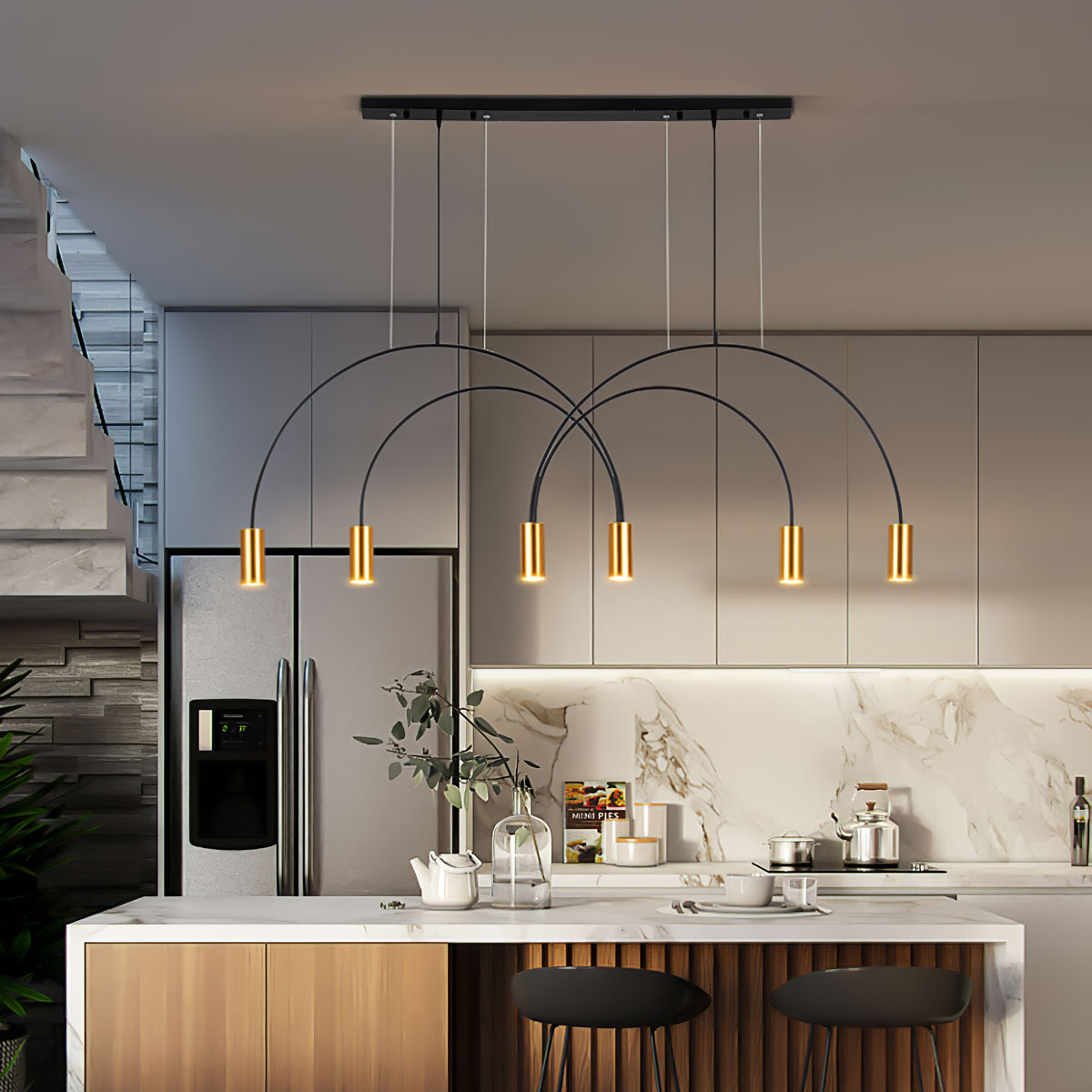 Arcs Pendant Light