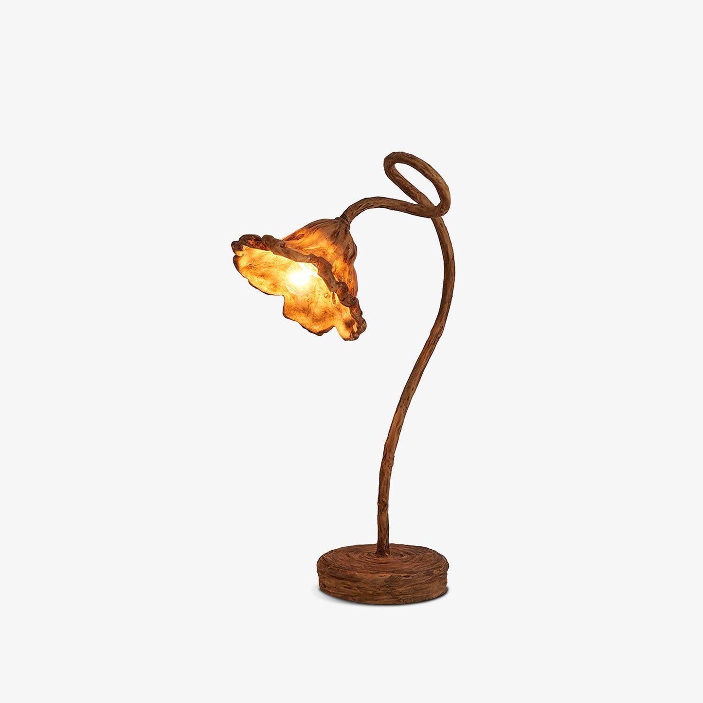 Artistic Lotus Leaf Table Lamp