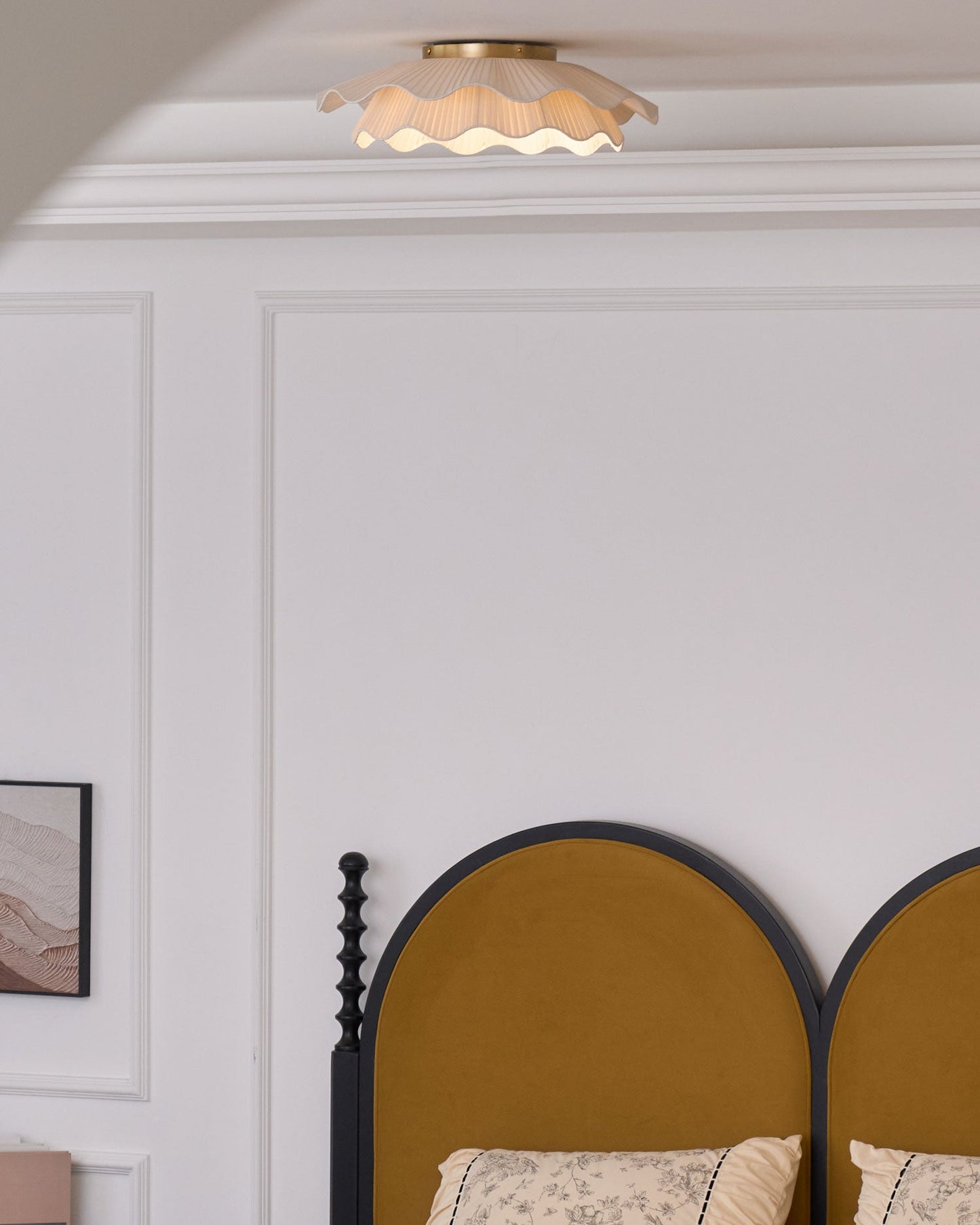 Arwen Fabric Wave Ceiling Lamp