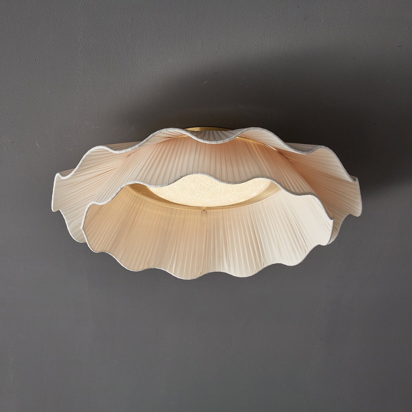 Arwen Fabric Wave Ceiling Lamp