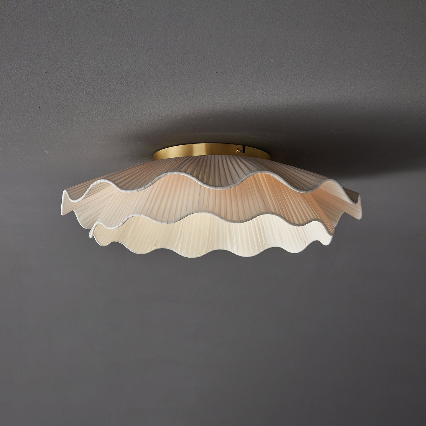 Arwen Fabric Wave Ceiling Lamp