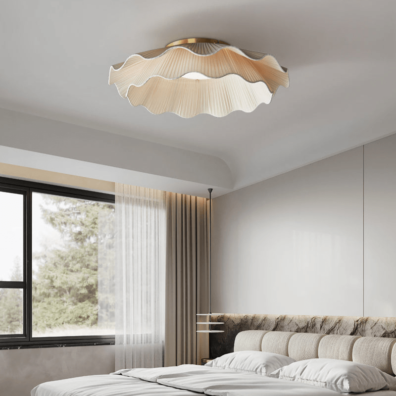 Arwen Fabric Wave Ceiling Lamp