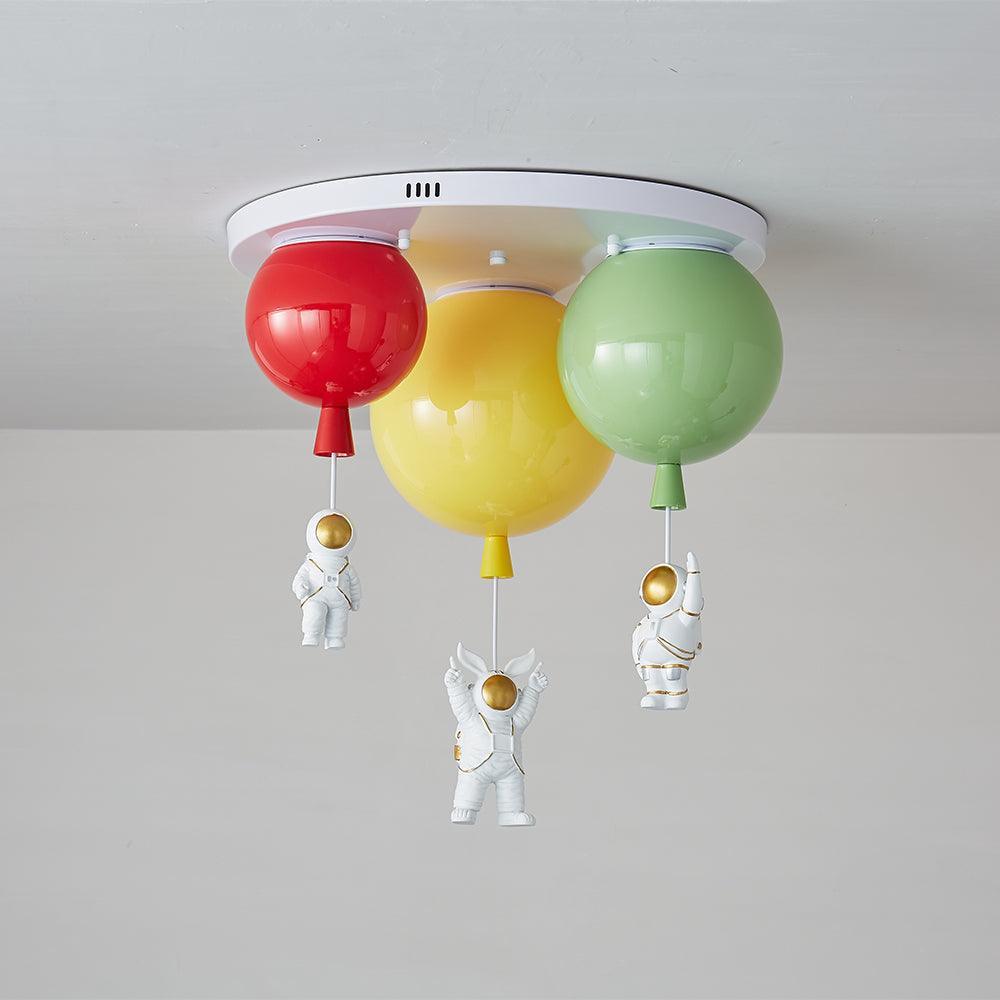 Astronaut glänzende Ballon-Deckenlampe