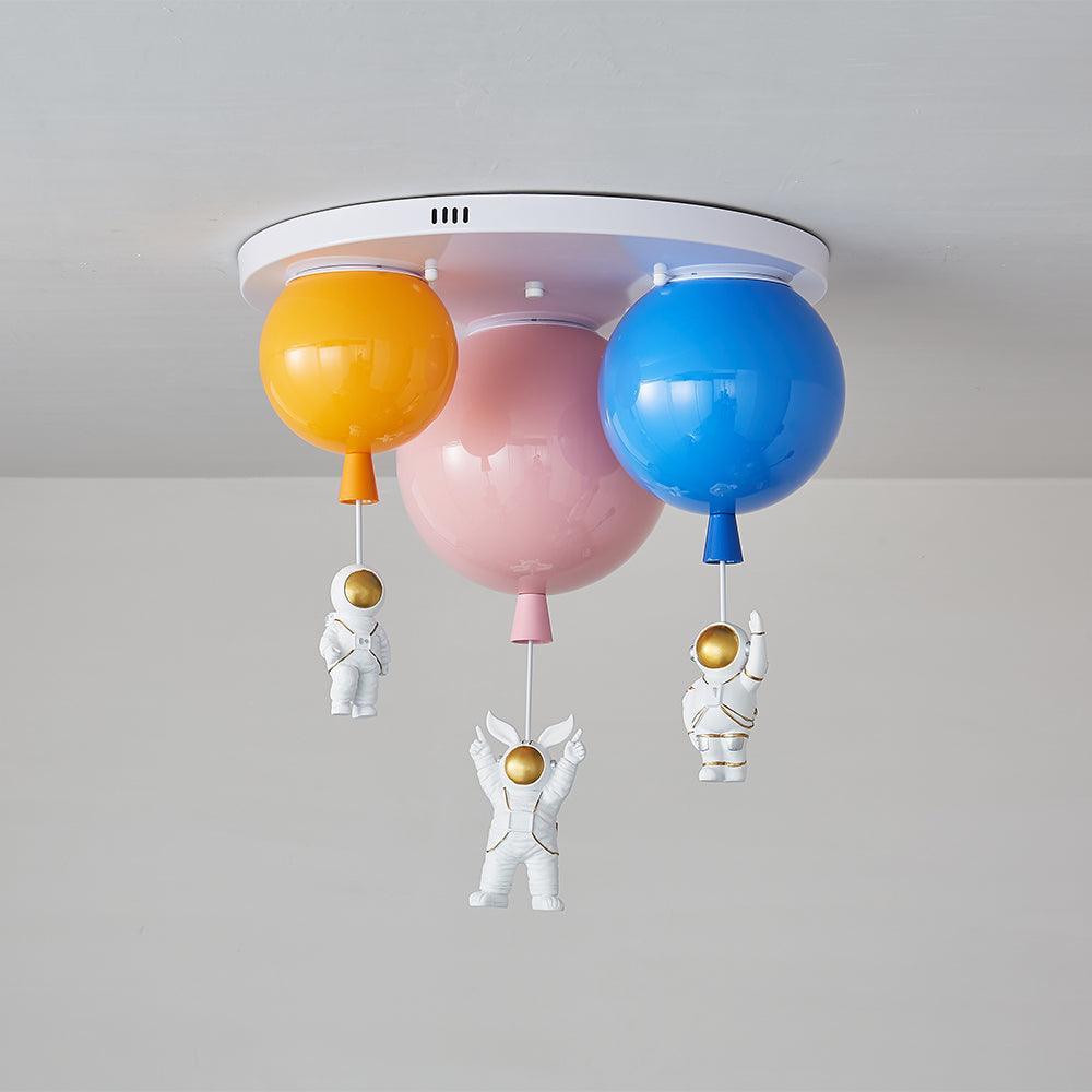 Astronaut glänzende Ballon-Deckenlampe