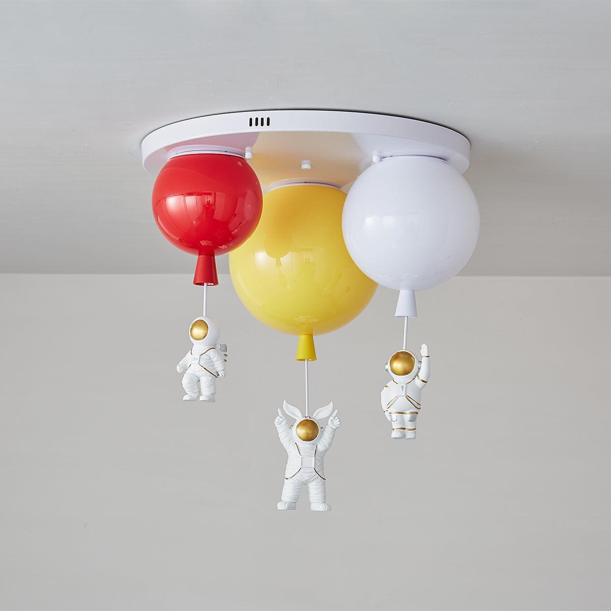 Astronaut glänzende Ballon-Deckenlampe