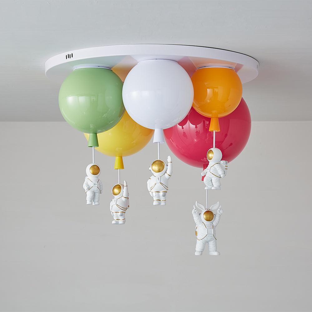 Astronaut glänzende Ballon-Deckenlampe