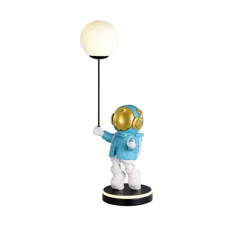 Astronaut and Planet Lamp