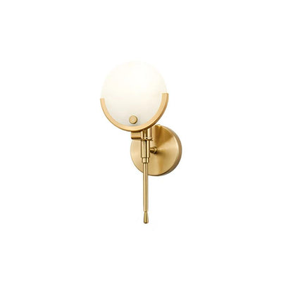 Ava Brass Wall Lamp