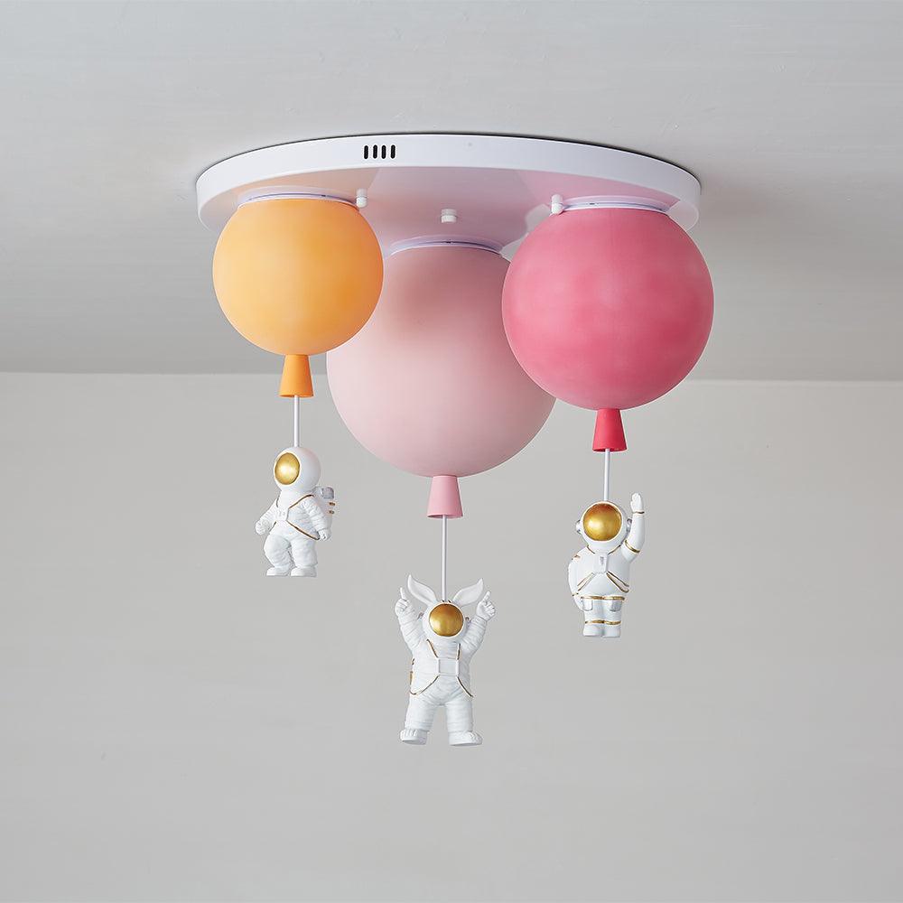 Frosted Balloon Combination Ceiling Lamp
