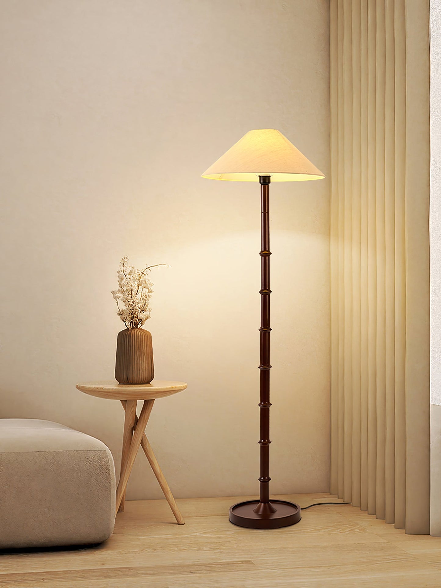 Bamboo Knot Floor Lamp