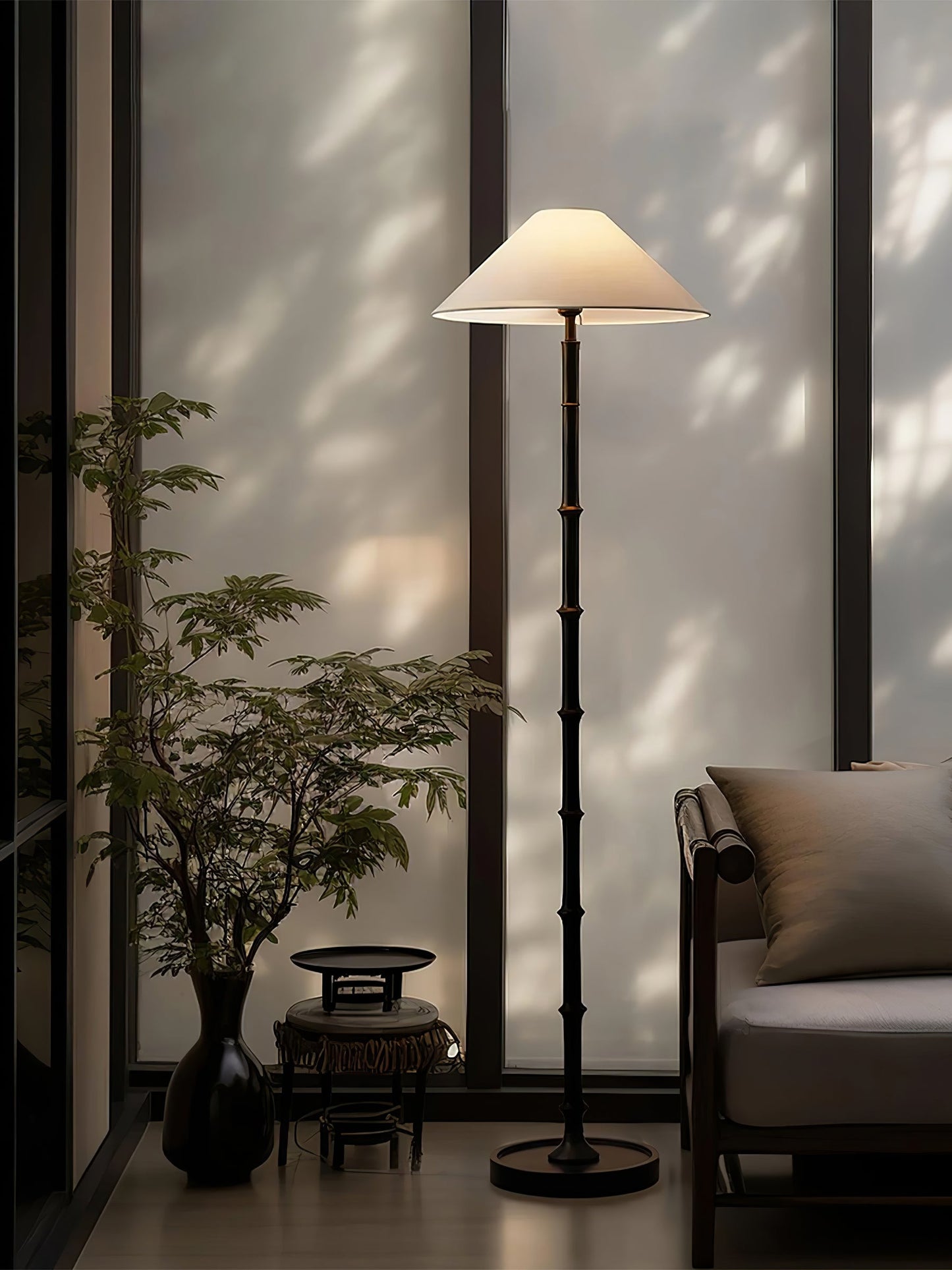 Bamboo Knot Floor Lamp