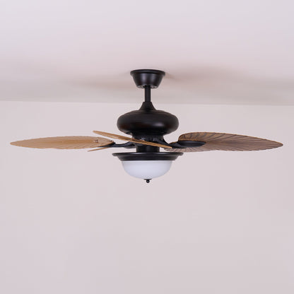 Banana Leaves Ceiling Fan Light
