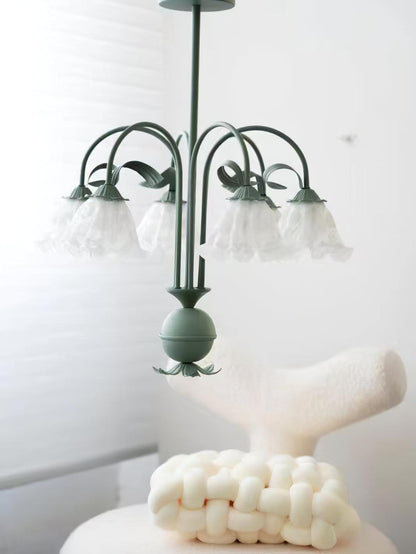 Bell Orchid Chandelier