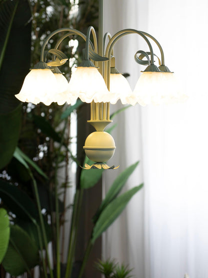 Bell Orchid Chandelier