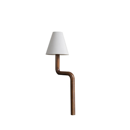 Bend Wood Table Lamp